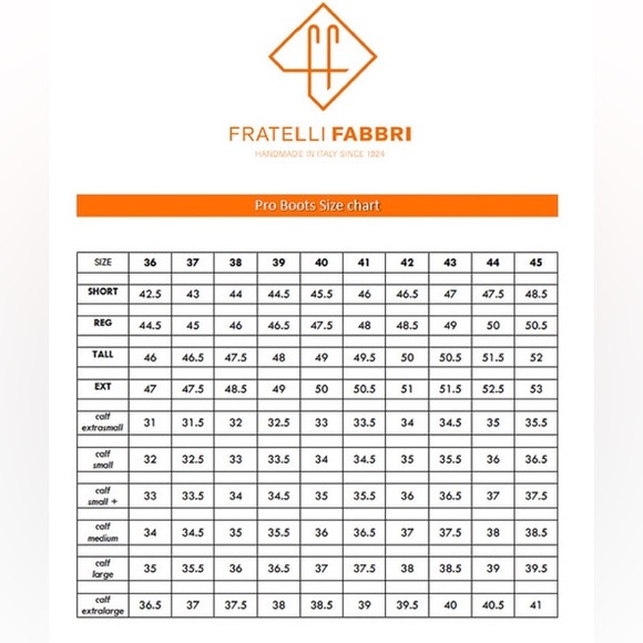 Fabbri Pro 3.0 Field Boot Size 38 Tall Large - Picture 11 of 11